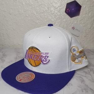 Mitchell n ness Los Angeles Lakers Snapback Hat 2010 championship